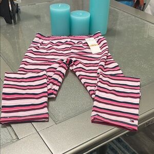 Tommy Hilfiger Striped Leggings. Size 6X.